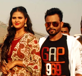 Actress Chandani Singh Completes Shooting Of New Music Video