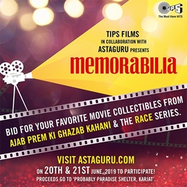 LIVE NOW – TIPS FILMS IN COLLABORATION WITH ASTAGURU PRESENTS MEMORABILIA