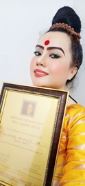 Dr. Atlanta Kaashhyap Honoured With  Best Astrologer Award At Dadasaheb Phalke Icon Award 2019 In Mumbai