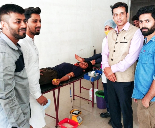 NCP and Hajara Foundation Trust successfully organised a blood donation camp in Mumbai