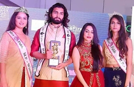CONGRATULATIONS TO NIKITA RAWAL AS A CELEBRITY JUDGE IN MR N MRS FABB INDORE