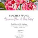 Blossoms In Bloom – A Floral Fantasy Paintings Exhibition By Artist Sandhya Manne In Jehangir