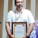Dr Rajeev Singh Received Gold Medal For His Better Work In The Field Of Physiotherapy