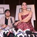 Manushi Chillar Graces The Painting Exhibition Of Ayaan, A 13 Year Old UNESCO Award Winning Artist Who Is Ongoing Battle With Duchenne Muscular Dystrophy (DMD).