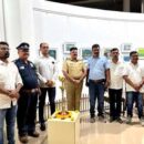 NISARGRUPAM  An Exhibition Of Paintings By Well-Known Artist Santosh B. Kardak In Nehru Centre Art Gallery