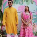 Randeep Hooda And Radhika Madan Celebrate Ganesh Chaturthi Maha Aarti At Nidarshana Ramesh Gowani\’s Residence