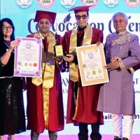 Honourary Doctorate Convocation Ceremony From The American University Organised  By Amarcine Production With Support Of IAWA NGO At Ginger Hotel