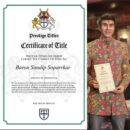 Baron Title Bestowed Upon Sandip Soparrkar In London, UK