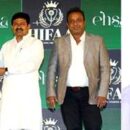 Dr. A. K. Tandon Honored With HIFAA AWARD By Former Ministry For Home Affairs Hon Ajai Kumar Mishra