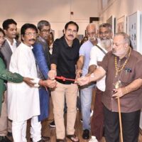 ANISOTROPIC An Exhibition Of Paintings By 3 Contemporary Well-Known Artists In Jehangir Art Gallery