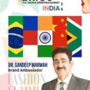 Dr. Sandeep Marwah Appointed Brand Ambassador Of BRICS+ Fashion And Lifestyle Summit