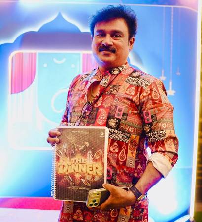 Script Pooja And Title Launch Held For Prashanth Mambully’s Next Bollywood Romantic Comedy  ” The Dinner”….